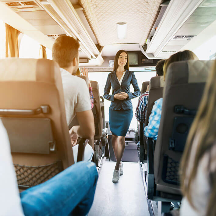 RhomTrip group travel solutions – reliable airport transfers and shuttle services worldwide