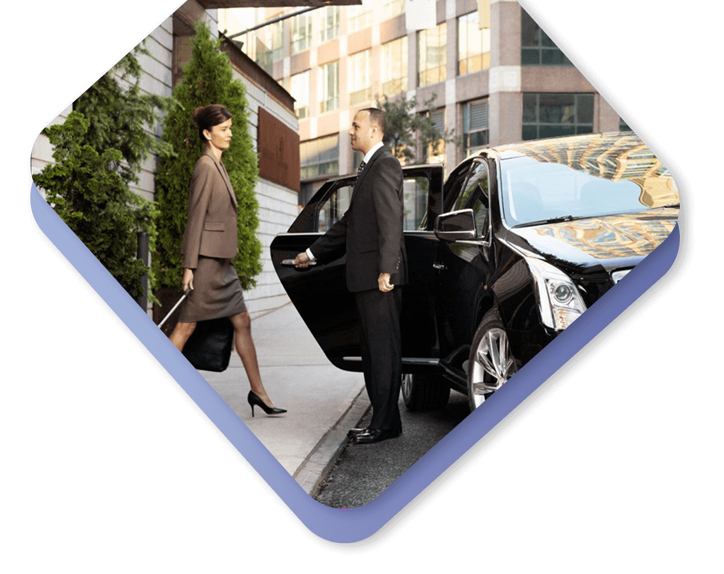 RhomTrip private transfer service - professional drivers for stress-free travel